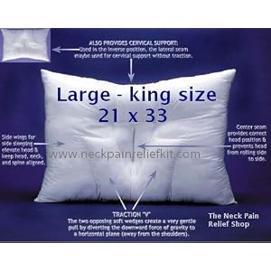 Cervical Traction Neck Pillow Large Cervical Traction Neck Pillow Large