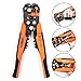 HORUSDY Wire Stripping Tool, Self-adjusting 8" Automatic Wire Stripper/Cutting Pliers Tool for Wire Stripping, Cutting, Crimping 10-24 AWG (0.2~6.0mm?)