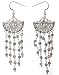 Ear Rings for Teens Handmade Silver Jewelry 1.5 inches (ers281)