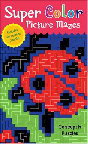 Super Color Picture Mazes
