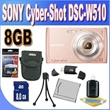 Sony Cyber-Shot DSC-W510 12.1 MP Digital Still Camera with 4x Wide-Angle Op ....