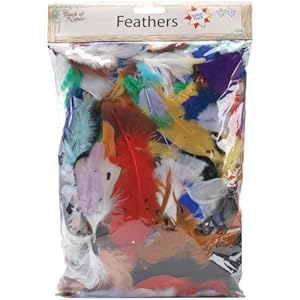 Feather Value Pack 71 Grams-Assorted Colors SKU-PAS656883