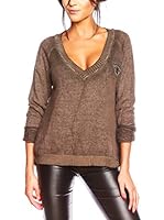 SAINT GERMAIN PARIS Jersey Fleur (Chocolate)