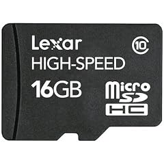Lexar 16GB Handy MicroSDHC Card Class 10 High-Speed Micro SDHC Bis 12MB / s schreiben und bis zu 20MB / s Lesen mit freien SD-Adapter und High Speed USB Reader