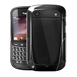 iSkin FX9900-BK2 Vibes FX TPU Jelly Case for BlackBerry 9900/9930 Bold Touch  - 1 Pack - Retail Packaging - Carbon