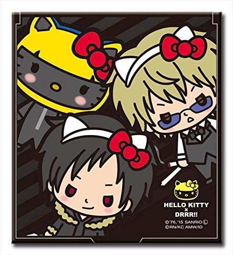 HELLO KITTY ~ DRRR! ! Compact Mirror M Izaya and Shizuo and Cerutti