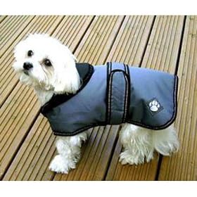 Danish Design Pet Products Luxury Coat Ebony Waterproof Dog Coat 40cm (16 inch )