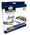Royal and Langnickel 18 Colour Acrylic Tubes