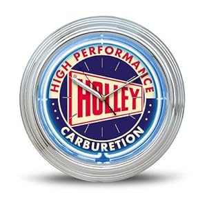 Holley 10004HOL Neon Wall Clock Holley 10004HOL Neon Wall Clock