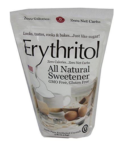 Xylitol USA Erythritol All Natural Sweetener, 5 Pound Xylitol USA Erythritol All Natural Sweetener, 5 Pound