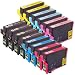 14 Pack of Epson T079 Compatible Ink Cartridges: 4 Black & 2 Cyan, Magenta, Yellow, Photo Cyan, Photo Magenta by LD Products