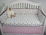 Soho Baby Girls (Pack of 2) Standard Crib Fitted Sheet 100% Cotton