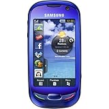 Samsung Blue Earth S7550 Unlocked GSM Phone. With Solar Charging Panel, 3.2 ....