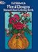 Floral Designs Stained Glass Coloring Book (Dover Nature Books) Flowers