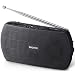 Sony SRF18B portables UKW-Radio mit Audioanschluss schwarz