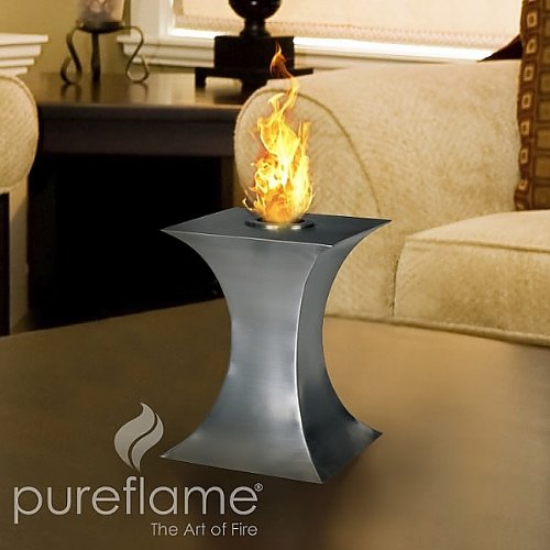 PureFlame Concave Bio Fuel Tabletop Fireplace CON001
