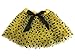 Rush Dance Ballerina Girls Dress-Up Princess Fairy Polka Dots & Ribbon Tutu (Kids (3-6 Years Old), Yellow & Black (Bee))