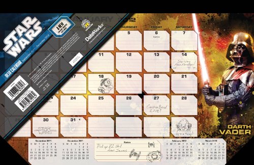 Star Wars - The Pad Calendar