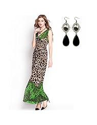 Plus Size Sexy V-neck Polyester Cocktail General Print Homecoming Dress/Wedding Party Dress/Maxi Dress 