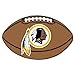 FANMATS NFL Washington Redskins Nylon Face Football Rug