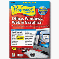 PROFESSOR TEACHES OFFICE, WINDOWS, WEB & GRAPHICS