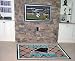 Carolina Panthers 4'x6' Rug 4X6 Floor Mat (Rug)