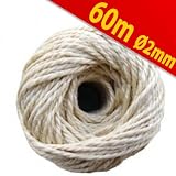 Produkt-Bild: Schnur Sisalschnur Paketschnur Bastelschnur 60mx2mm