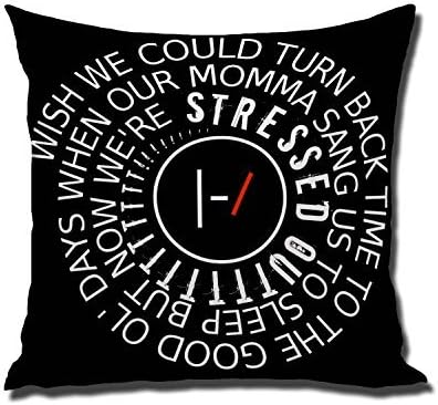 twenty one pilots Stressed Out Custom Pillow 20X20 ONE SIDE by LightCreative
