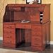Coaster Palmetto Deluxe Roll Top Cherry Computer Desk