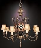 Fine Art Lamps 153940 Large 11LT Chandelier - Villa 1919 Traditional Indoor Lighting