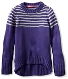 Energie Girls 7-16 Violet High Low Sweater