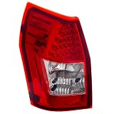 Dodge Magnum 05-UP LED Taillights Red Clear - (Sold in Pairs) by Eagle