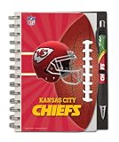 Kansas City Chiefs Deluxe Hardcover, 5 x 7 Inches Notebook and Pen Set, Team Colors (12024-QUN)