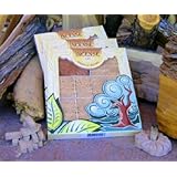 Pinon Wood Incense - 100 Bricks Plus Burner - Incienso De Santa Fe
