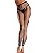 Be Wicked Women's Queen Size Fishnet Footless Tights