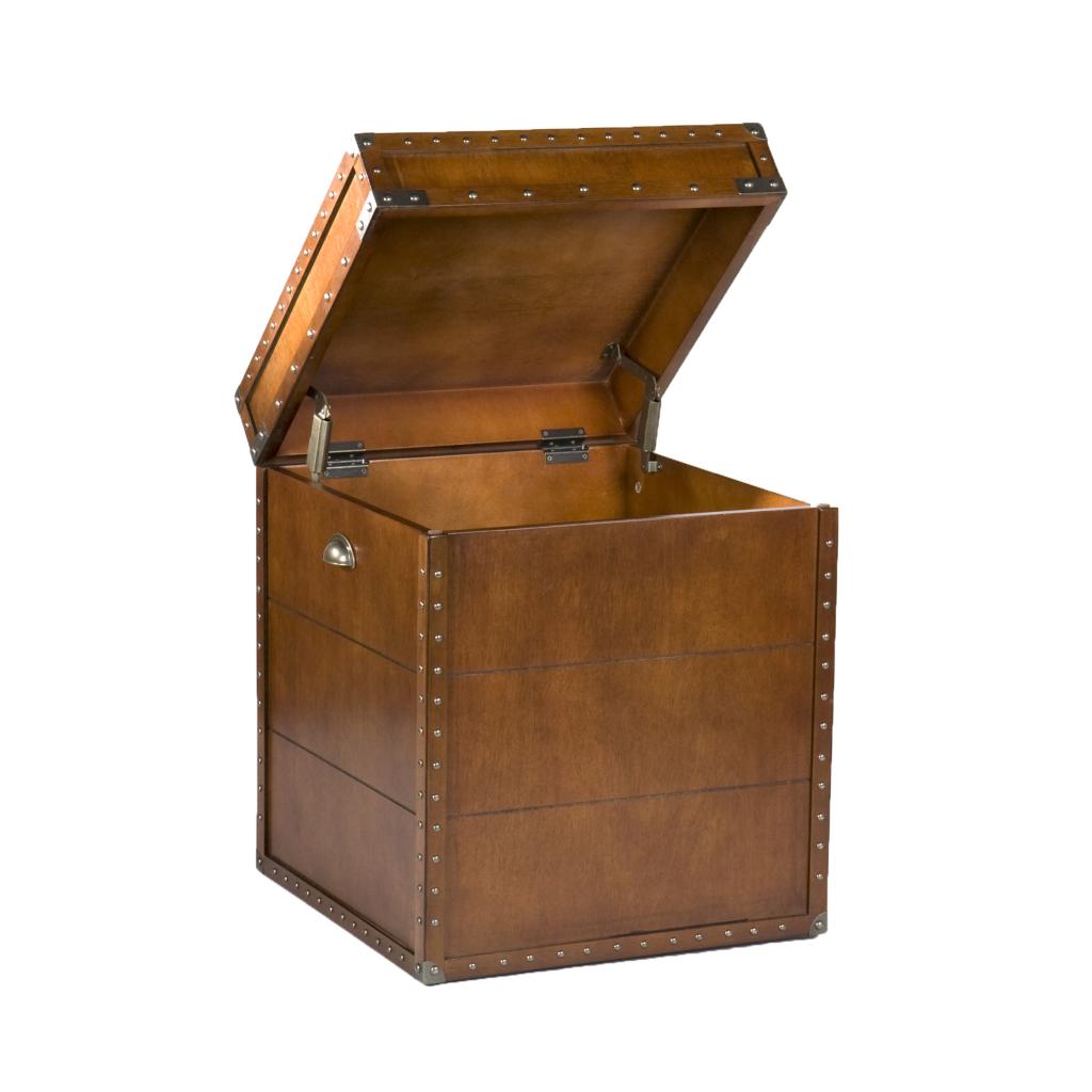 Southern Enterprises Steamer Trunk End Table End Tables