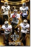 NFL New Orleans Saints 2011 Player Poster