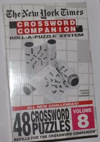 crossword companion The New York Times Roll-A-Puzzle Refills Volume 8