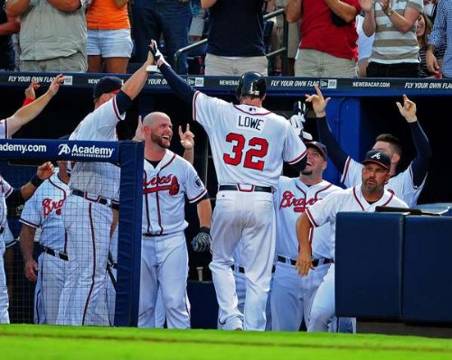 Derek Lowe's 1st Career HR, Atlanta Braves, 8/31/2011