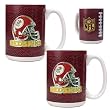 Washington Redskins NFL 2pc Gameball Ceramic Mug Set - Helmet logo by Great American Products