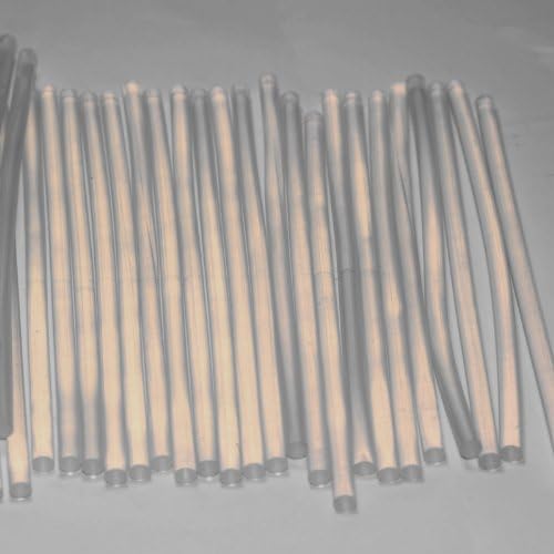 Ostart 50 Pack 11mm x 170mm Clear Glue Adhesive Sticks for Hot Melt Gun Car Audio Craft