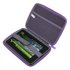 DURAGADGET Durable Purple EVA Pouch Compatible With Tabtronics M009S & M7 A8
