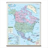 Primary Wall Map - North America