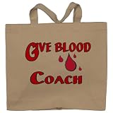Give Blood Coach Totebag (Cotton Tote / Bag)