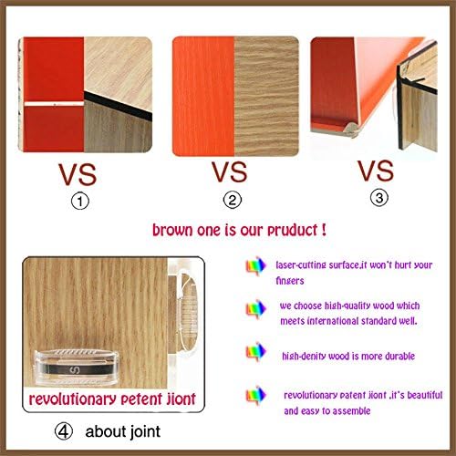 DIY Acrylic and Wood makeup organizer with drawer (Black) Color