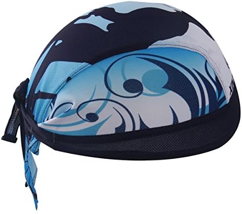 High Quality Magic Scarf Sport Bandana Cycling Headscarf Outdoor Seamless Scarves (Blue)