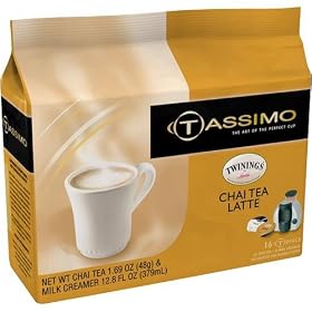 Gevalia 01317 Twinings Chai Tea Latte for Tassimo Coffee and Beverage Makers by Gevalia