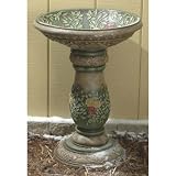 24 Garden Bird Bath Figurine by 
