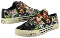 CHRISTIAN AUDIGIER Ed Hardy Gradient Womens Tattoo Slip On Patent Leather Shoes Sneakers