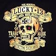 Lucky 13 Booze, Bikes & Broads Mens Black T-Shirt NEW